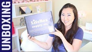 UNBOXING LifeBox Supply Co // Entrepreneur Subscription Box // Subscription Unboxing