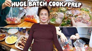 BATCH COOK/FREEZER PREP WITH ME FOR WINTER | Pregnancy Batch Cooking Meals | Budget Meal Prepping