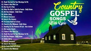 Thank You Lord For Your Blessings On Me (Lyrics) - Beautiful Old Country Gospel Songs 2024