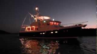 Selene 57 Trawler Yacht cruising the Pacific Northwest