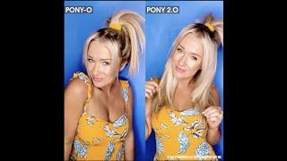 Happy ponytail, happy day with PONY-O hair accessories! Easy to use, non-damaging, secure hold.