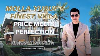 Molla Yusuf's Finest Villa Offering in Konyaalti - Price Meets Perfection with Citizenship Advantage