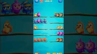 Asr gaming life. play bird sort puzzle ️ ️and win ️| level 14 #gaming  #trending #viral  #youtube