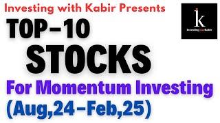 Top 10 Stocks for Momentum Trading || How to do Peaceful Trading || Investing with Kabir ||