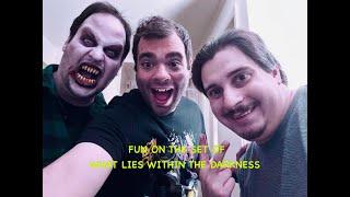 Fun On The Set Of What Lies Within The Darkness (A Short Horror Film) (Around The Town Quickie)