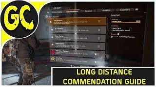 Long Distance Commendation Guide | The Division Global Event Assault