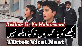 Dekhne Ko Ya Muhammad | Tiktok Viral Video Naat | Echo Includes | Islahi Markaz