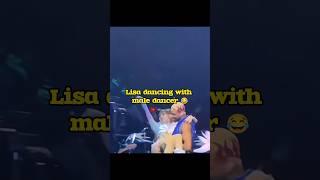 Frederic watching Lisa show #lisa #fypシ゚viral #ytshorts #blackpink @wearelloud