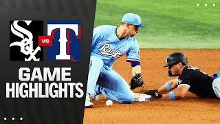 White Sox vs. Rangers Game Highlights (6/15/25) | MLB Highlights