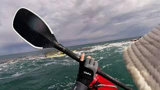 Sea kayaking, Noarlunga, South Australia, 2019