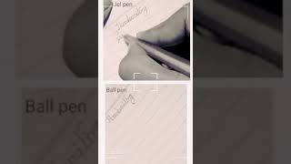 Jel_pen v/s Ball pen, Handwriting which is the Best, By Digital Fonts Handwriting 2.0!!
