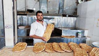 Barbari Bread Bakery | Traditional Iranian Bread | Sesame Barbari Recipe