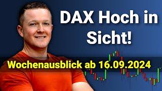 DAX dreht jetzt schon wieder auf Long! | DAX Analyse und Wochenausblick ab dem 16.09.2024