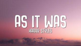 Harry Styles - As It Was (Lyrics)