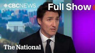 CBC News: The National | Trudeau takes on Trump on American TV