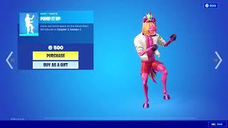 Pump it up emote is cursed with Fabio Sparklemane!