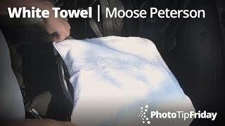 White Towel with Moose Peterson | Photo Tip Friday