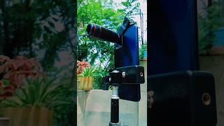 Flower videography with 12x zoom lens | #short