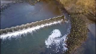 Beeleigh Falls, Maldon, Essex  -  Dji Mavic Pro drone -  Skydronauts