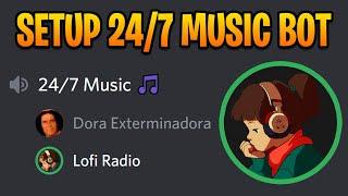 How to Setup 24/7 Music Bot on Discord