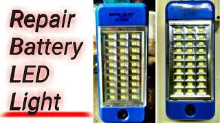 How to repair battery LED Light Amit Ak Electronics in Hindi