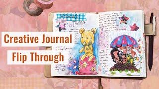  Creative Journal Flip Through | Completed Pages October 21