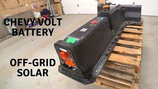 Chevy Volt Battery, Gen 2, Pick up (off-grid solar)