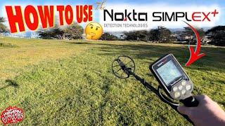 How To Use the Nokta Makro Simplex Metal Detector!