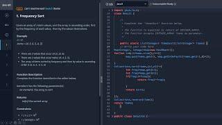 Frequency Sort in Java - BookEx