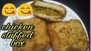 Chicken stuffed box , different and very tasty .(Ruku's kitchen2020).