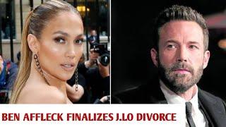 Ben Affleck Ready to Move On: Finalizing Divorce with Jennifer Lopez!