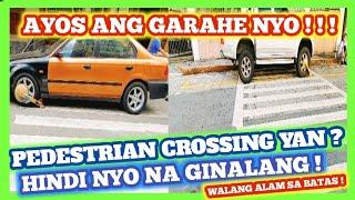 PEDESTRIAN CROSSING YAN ? HINDI NYO NA GINALANG ! MTPB CLAMPING OPERATION PAPAJOE TV MANILA UPDATE