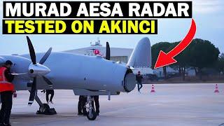 #BreakingNews: MURAD AESA RADAR Tested on Akinci Drone