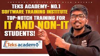 Teks Academy | Best Software Training Institute in Hyderabad | @teksacademy | Advanced IT Courses