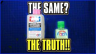 Tamiya Extra Thin Cement And Tamiya Airbrush cleaner - The Truth