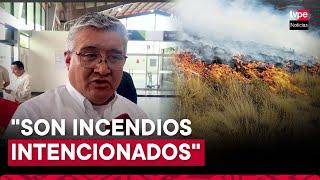 Ministro del Ambiente llegó a la región Ucayali ante ocurrencia de incendios forestales