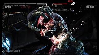 Moment️Go to hell with Reptile. Mortal Kombat X . 1 Coin 1 Credit Rodrigo Garcia