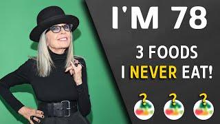 78 Years Diane Keaton Still Looks 43  I She AVOID 3 FOODS & Don't Get Old