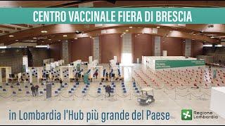 Hub vaccinale Fiera di Brescia | Regione Lombardia