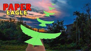 How to make an Origami Airplane flying high like an eagle ( Best Paper Airplane )