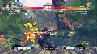 Super Street Fighter IV Domstercool (Makoto) vs Metalgear Star (Dhalsim)