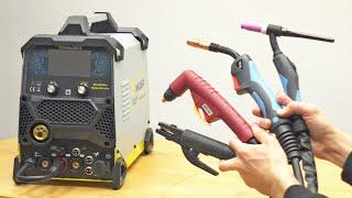 10 in 1 Multi Welder (Plasma Cutter, Pulse MIG, TIG, MMA) Ssimder SD-4050Pro - Unboxing & Test