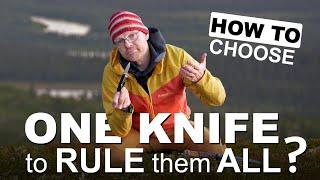 HOW TO CHOOSE the BEST KNIFE for OUTDOOR LIFE and SURVIVAL | Bushcraft, Camping and Hiking knives