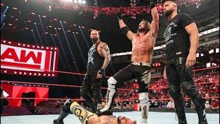 AJ Styles and The Club turn HEEL on Ricochet- RAW July 1 2019 [HD]