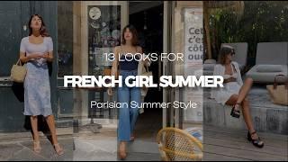 13 EFFORTLESS WAYS To Get That FRENCH GIRL SUMMER Style