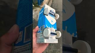 Carrinho com caixa de leite #artesanato #facavocemesmo #criatividade #criativo