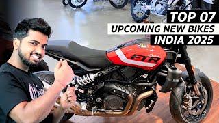 Top 07 Upcoming Bikesin India 2025 FT: Yamaha, Honda, TVS, Upcoming Bikes In India 2025