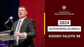 Rodney Faldyn '88 | Mays Business School Outstanding Alumnus 2023 | Texas A&M University