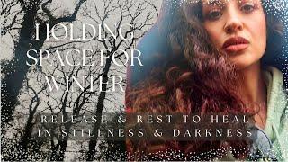 A FOLK WITCH IN WINTER | RELEASE, REST & HEALING IN MIDWINTER | GOAL-SETTING & MANIFESTING