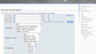 Drexel University Libraries Website Tutorial